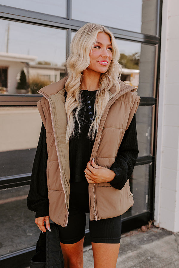 Ultimate Warm Wishes Puffer Vest - Cozy & Stylish