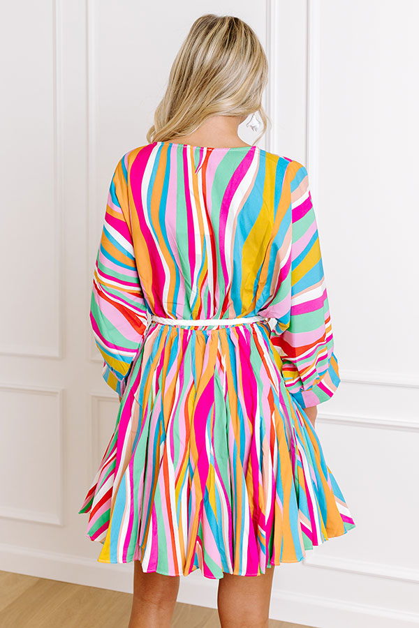 Premium Radiant Striped Dress - Ultimate Summer Style