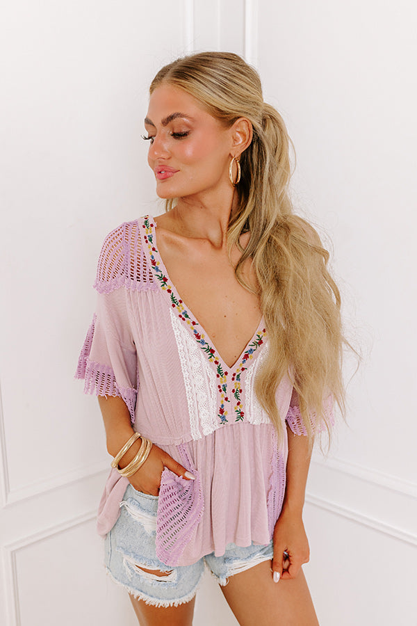 Ultimate Brunch Knit Babydoll Top - Trendy & Chic