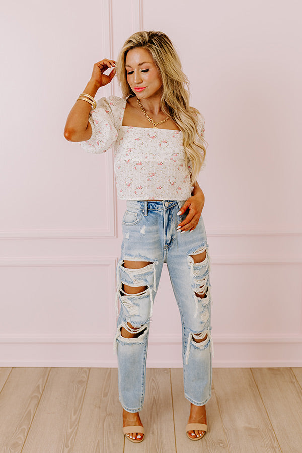 Premium Ellie High Waist Distressed Jeans - Ultimate Style Upgrade