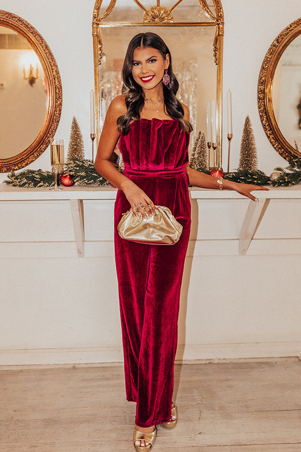 Premium Velvet Jumpsuit - Ultimate Style Upgrade