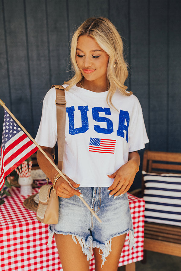 Premium USA Pride Graphic Tee - Ultimate Patriotic Style