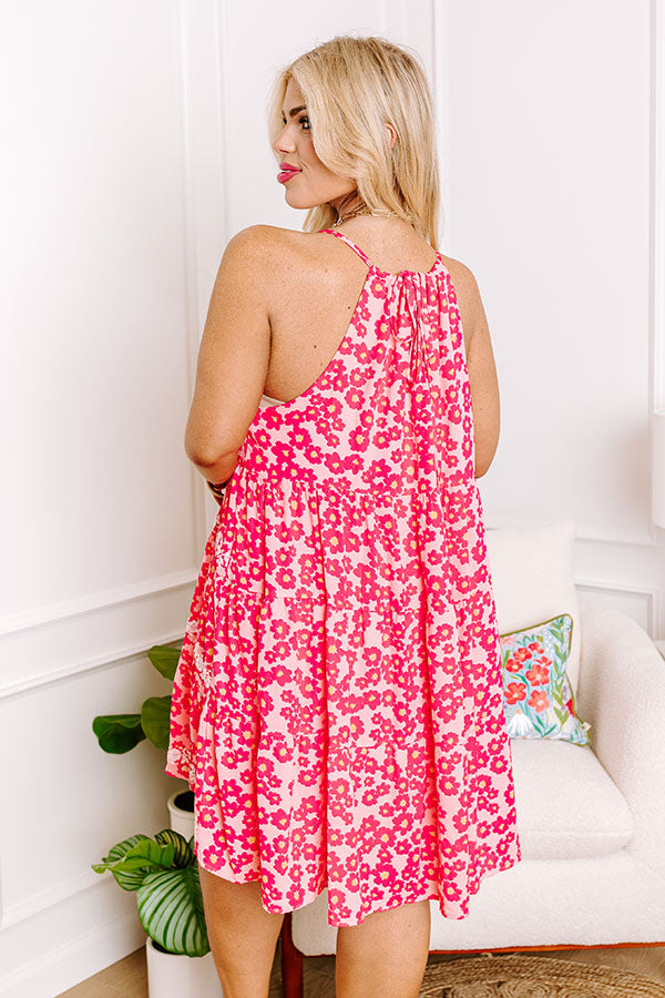 Ultimate Floral Shift Dress - Vibrant & Lightweight