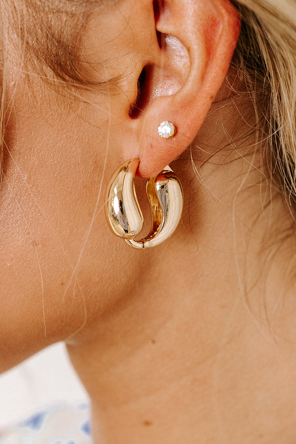 Ultimate Party Essential: Premium Huggie Hoop Earrings