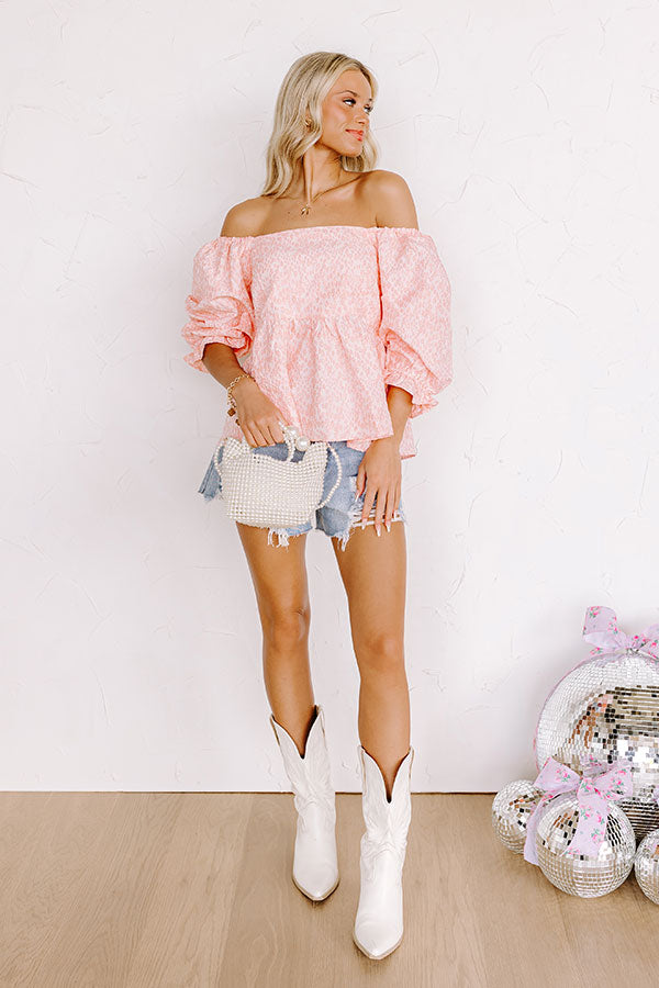 Ultimate Cute Babydoll Top - Pink Perfection