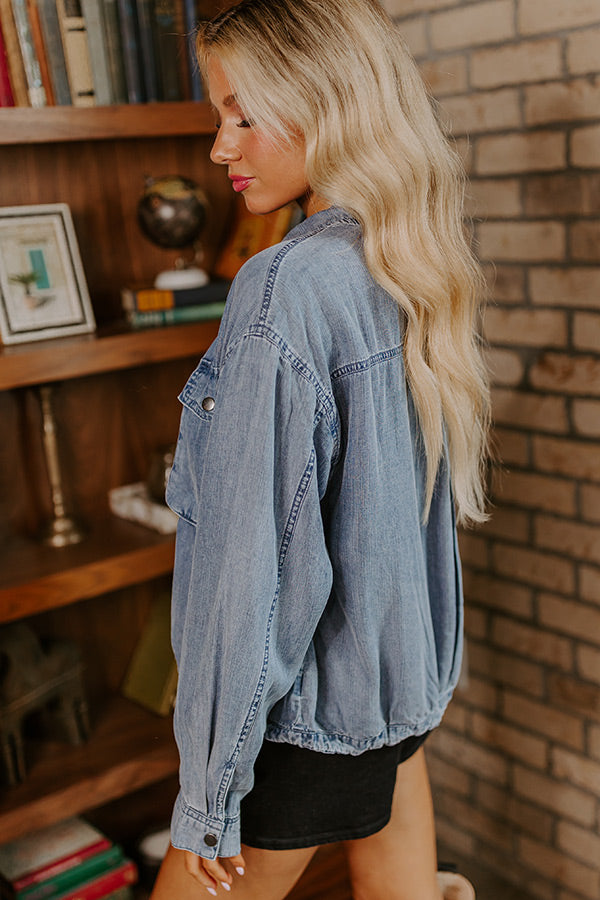 Premium Lightweight Chambray Jacket – Ultimate Style Upgrade