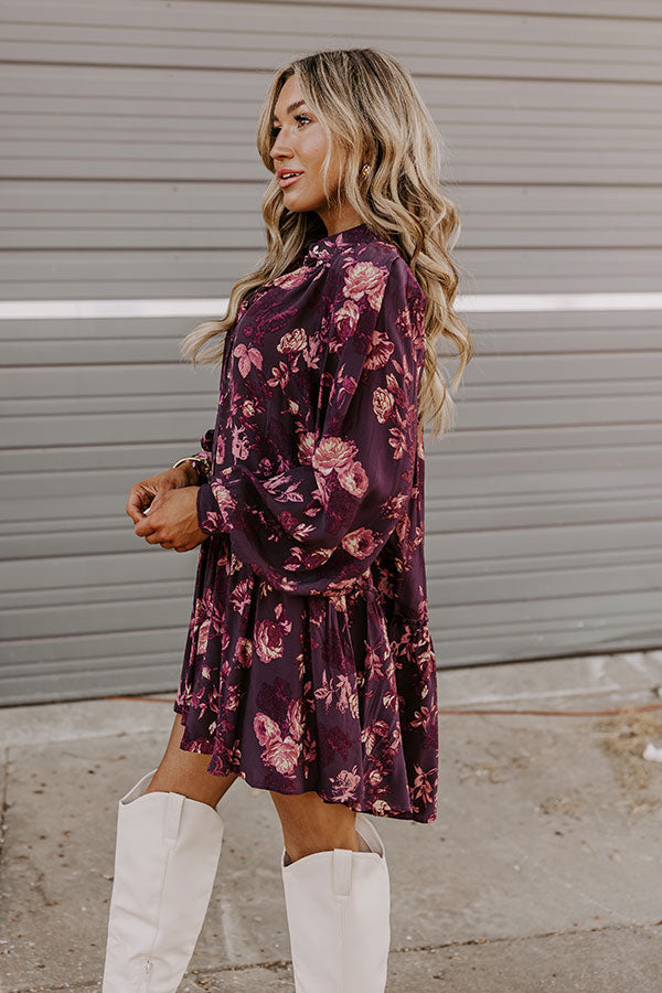 Ultimate Napa Nights Floral Mini Dress