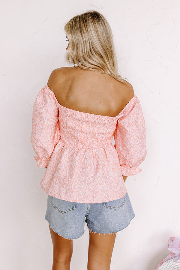 Ultimate Cute Babydoll Top - Pink Perfection