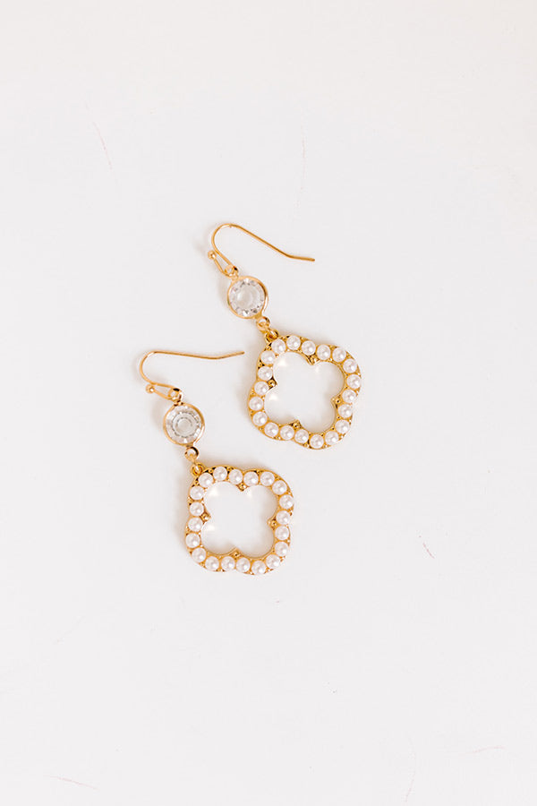 Ultimate Glamour Drop Earrings