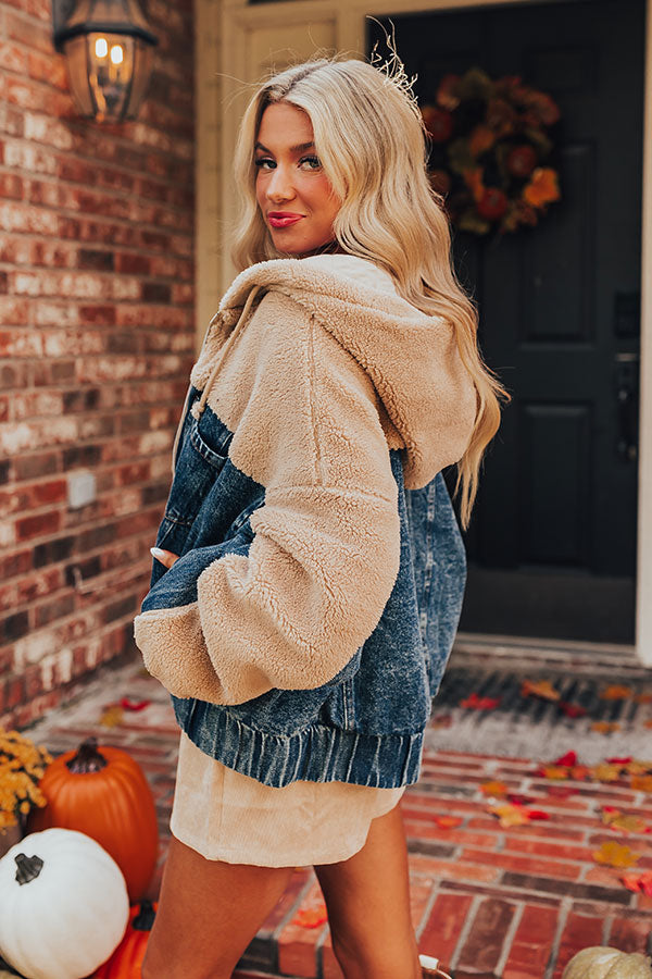 Ultimate Cozy Sherpa Denim Jacket