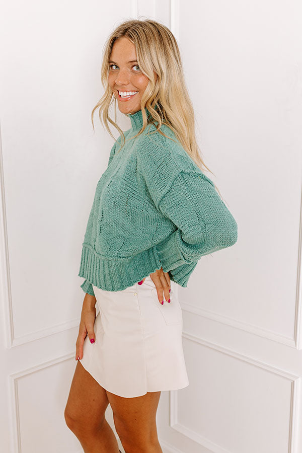 Premium Jade Knit Sweater - Ultimate Winter Comfort