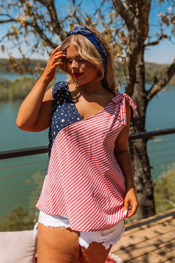 Premium American Way Shift Top Curves - Ultimate Summer Style