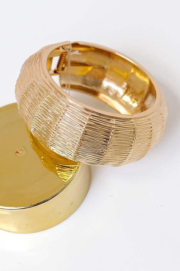 Premium Shine Bright Gold Bangle Bracelet