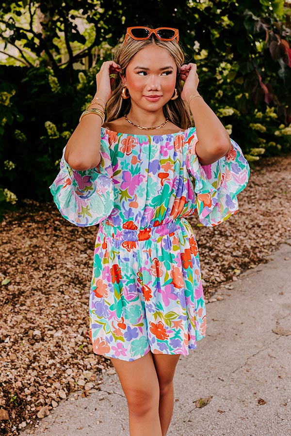 Premium Paradise Floral Romper - Ultimate Summer Style