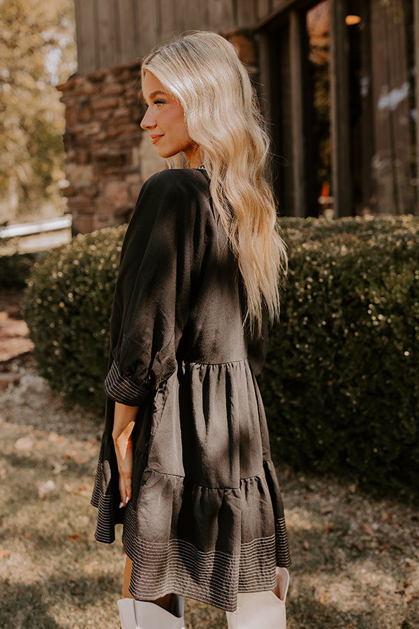 Ultimate Dreamy Moment Mini Dress - Black Edition