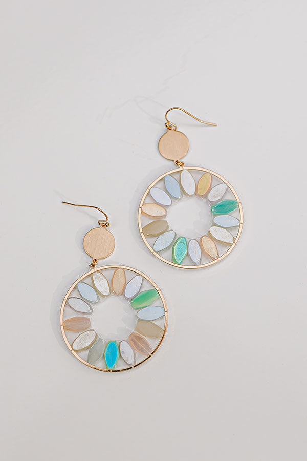 Ultimate Beach Glam Hoop Earrings