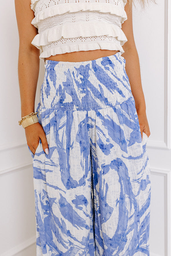 Ultimate Sandy Silhouette Smocked Pants