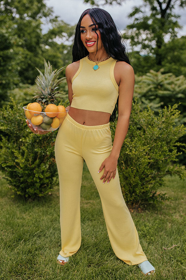 Ultimate Comfort Ribbed Pants