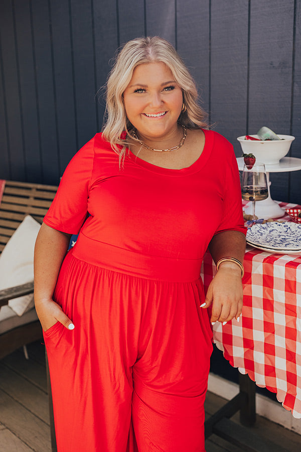 Ultimate Backyard BBQ Jumpsuit for Curves