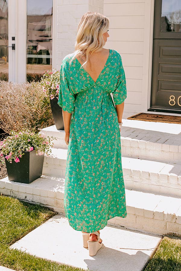 Premium Jade Midi Dress - Ultimate Comfort & Style