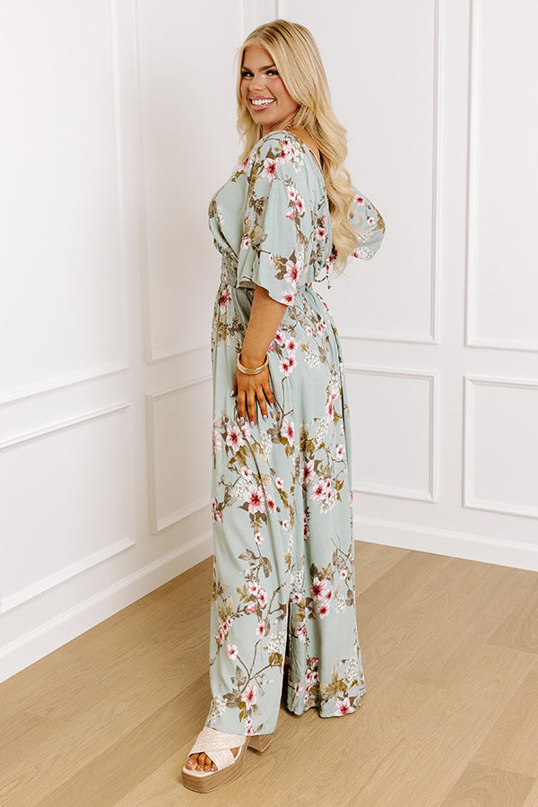 Ultimate Floral Maxi Dress - Premium Curve Fit