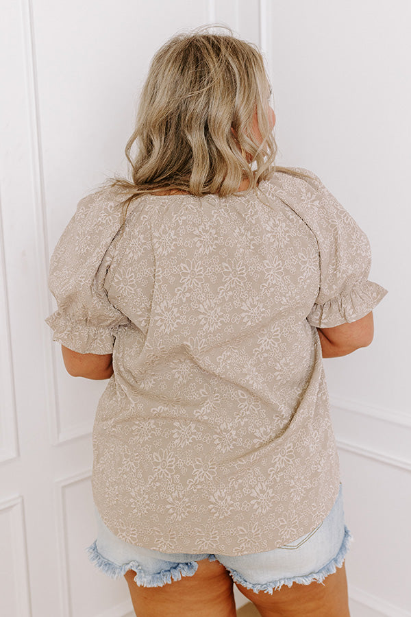 Premium Charming Moment Floral Top - Ultimate Style Upgrade