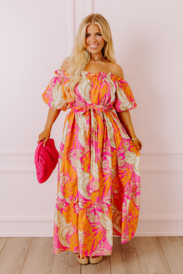 Ultimate Tropical Tango Maxi Dress for Curves