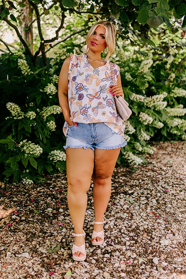 Premium Flourish Shift Top - Effortless Summer Style