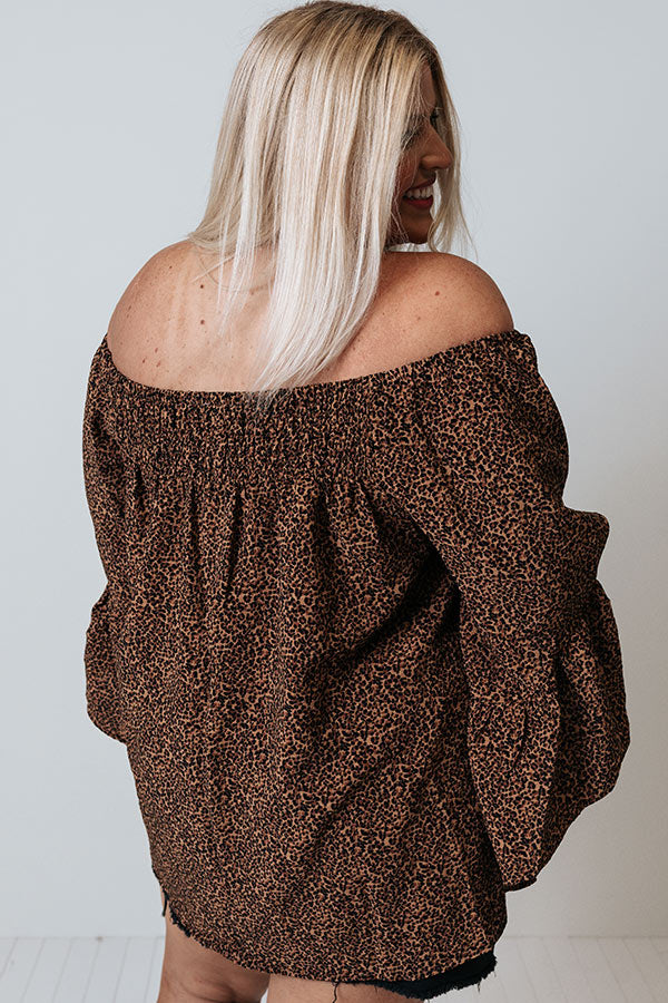 Ultimate Leopard Print Top - Plus Size Curves Collection