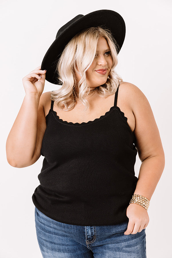 Premium Acts Of Kindness Scalloped Tank - Ultimate Comfort & Style
