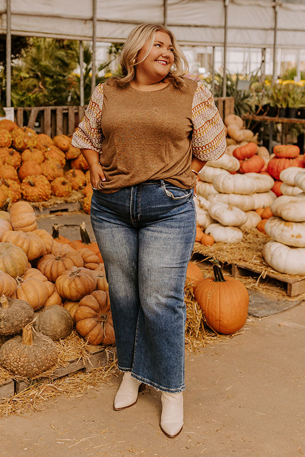 Premium Autumn Bliss Knit Top