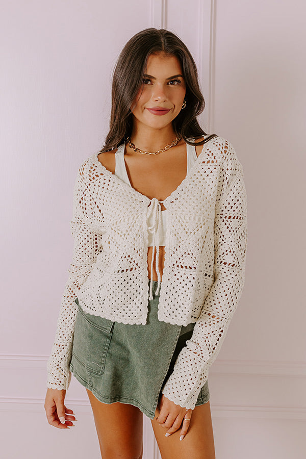 Premium Boho 'Thank You Maui Much' Knit Top