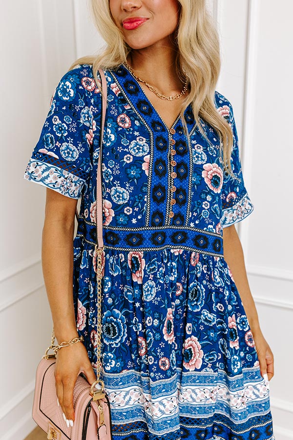 Premium Key Largo Floral Midi Dress - Ultimate Spring Style