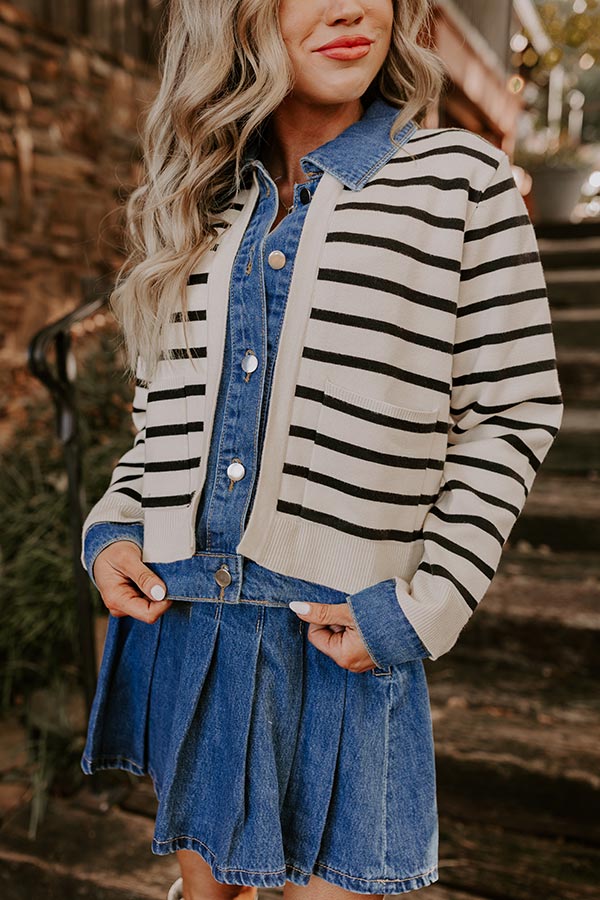 Ultimate Chic Charms Lightweight Knit Jacket