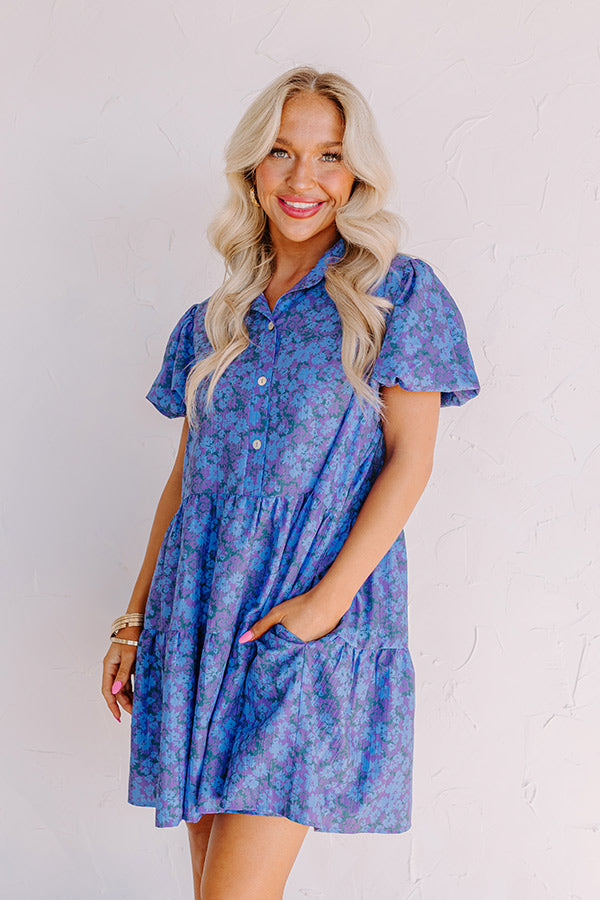 Premium Ojai Floral Mini Dress - Ultimate Summer Style