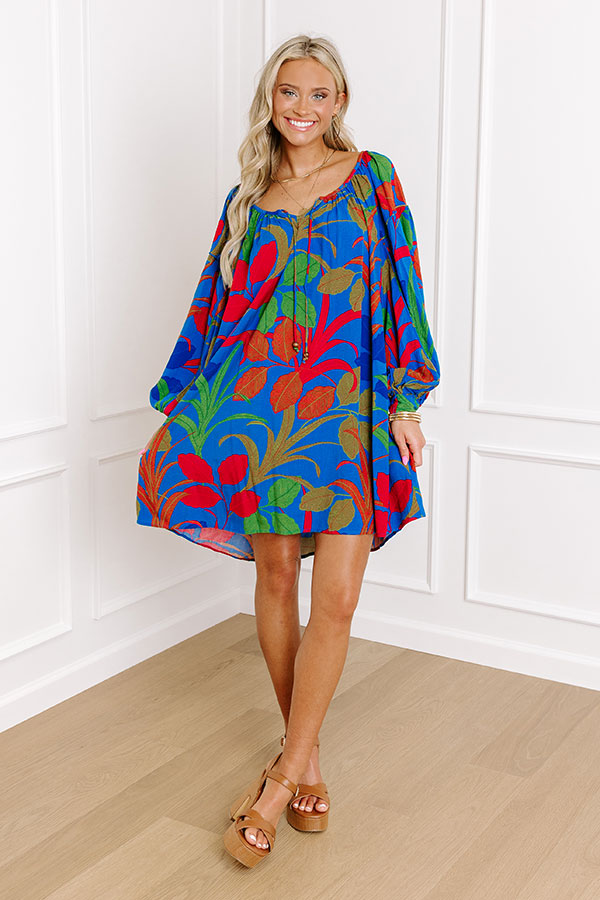 Vacay Ways Tropical Shift Mini Dress - Ultimate Summer Style