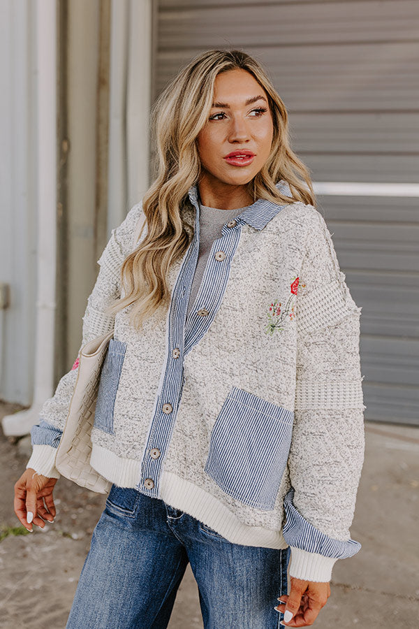 Ultimate Cozy Quilted Jacket in Ivory - Premium Comfort & Style