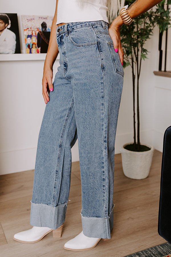 The Ultimate Penelope High Waist Wide Leg Jean - Premium Denim Style