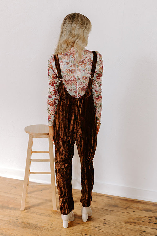 Premium Velvet Jumpsuit - Ultimate Fall Fashion Essential