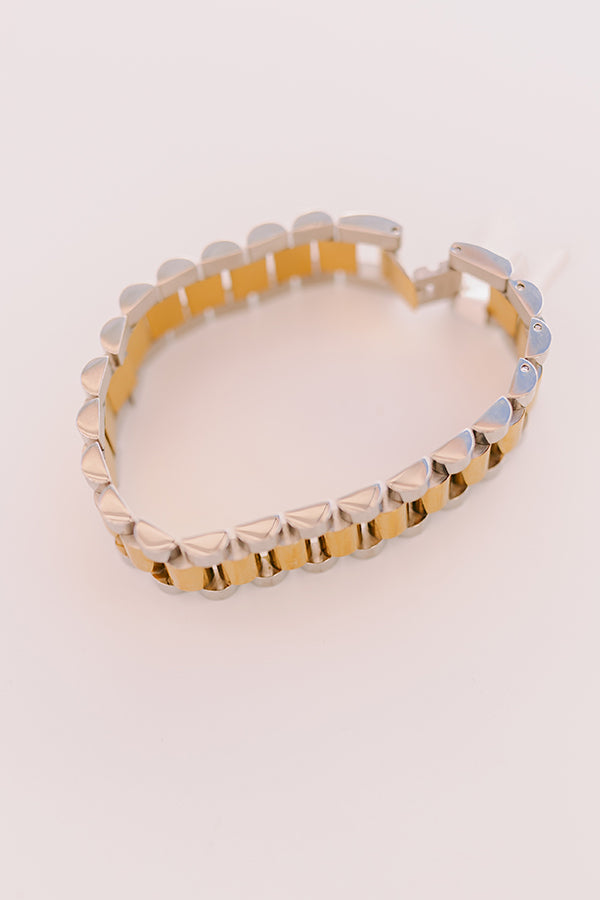 Premium Silver Watchband Bracelet - Ultimate Style Upgrade
