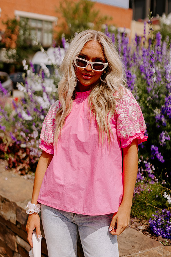 Ultimate Summer Style Embroidered Top