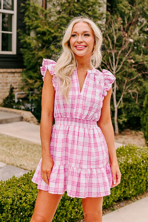 Premium Pink Gingham Picnic Romper - Ultimate Summer Style