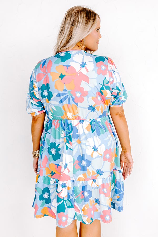 Ultimate Dreamy Floral Shift Dress for Curves