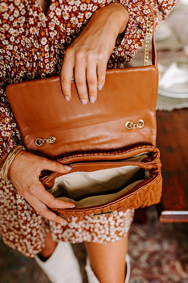 Premium Camel Faux Leather Shoulder Bag - Ultimate Style Upgrade