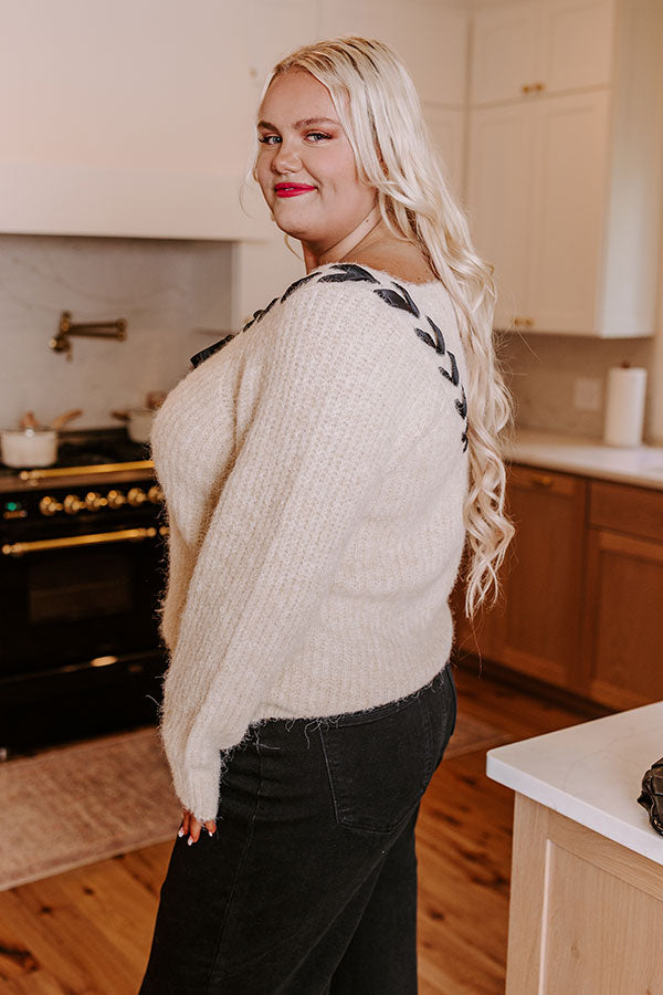 Premium Soft Smile Knit Sweater - Effortless Chic
