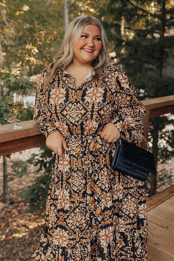 Ultimate Dream Date Night: Premium Button-Down Midi Dress