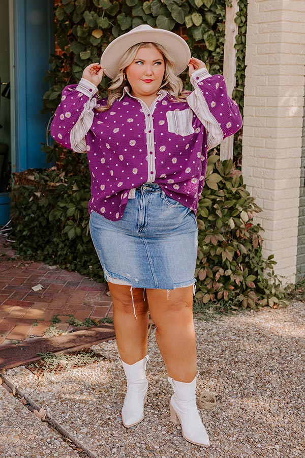Ultimate Daisy Button-Up Top for Curves