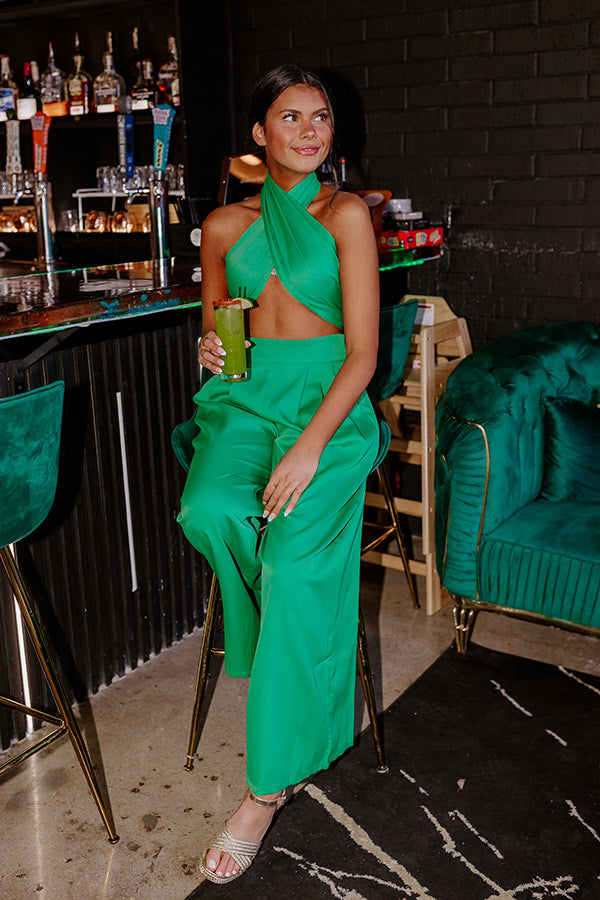 Premium Royal Green Wrap Top - Ultimate Styling Versatility
