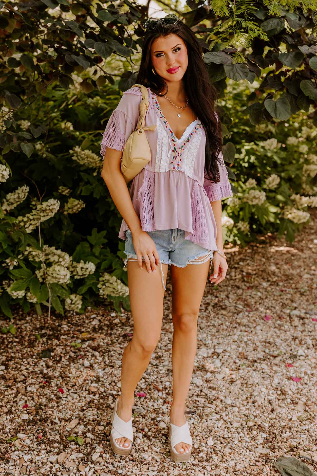 Ultimate Brunch Knit Babydoll Top - Trendy & Chic