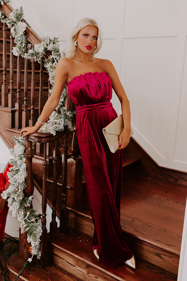 Premium Velvet Jumpsuit - Ultimate Style Upgrade